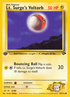 Lt. Surge's Voltorb - Normal
