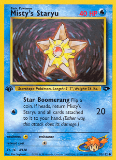 Misty's Staryu - Normal