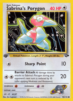 Sabrina's Porygon - Normal