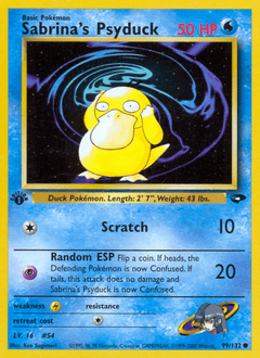Sabrina's Psyduck - Normal