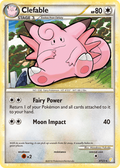 Clefable - Reverse Holofoil