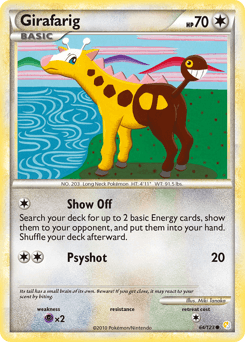 Girafarig - Normal