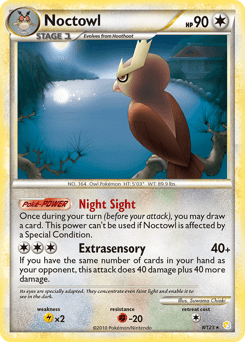 Noctowl - Reverse Holofoil