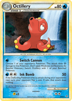 Octillery - Reverse Holofoil