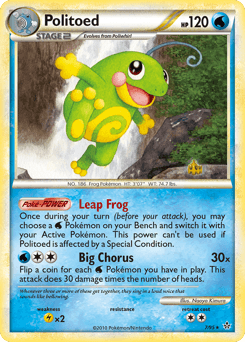 Politoed - Reverse Holofoil