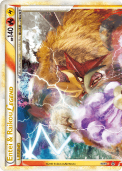 Entei & Raikou LEGEND - Holofoil