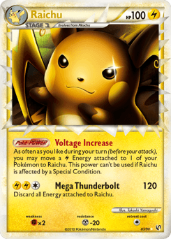 Raichu - Holofoil