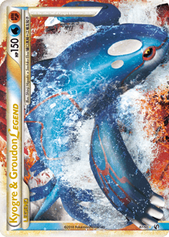Kyogre & Groudon LEGEND - Holofoil
