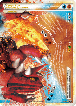 Kyogre & Groudon LEGEND - Holofoil