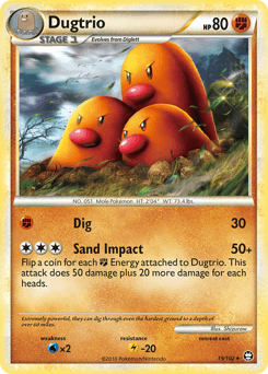Dugtrio - Normal