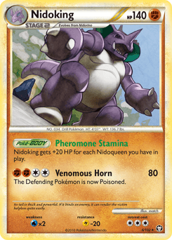 Nidoking - Reverse Holofoil