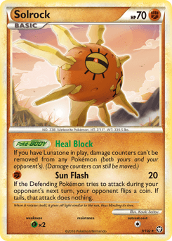 Solrock - Reverse Holofoil