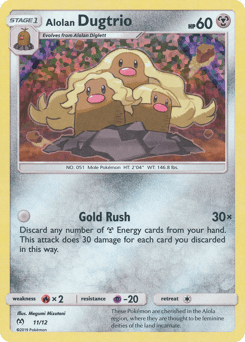 Alolan Dugtrio - Holofoil