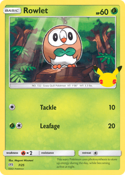 Rowlet - Normal
