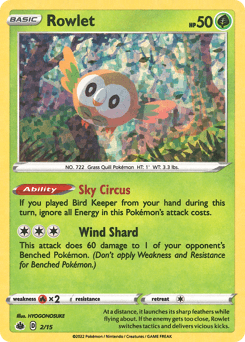 Rowlet - Holofoil