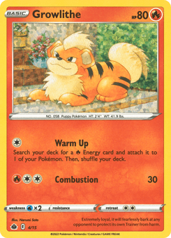 Growlithe - Holofoil