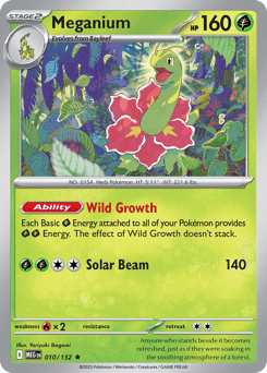 Meganium - Reverse Holofoil
