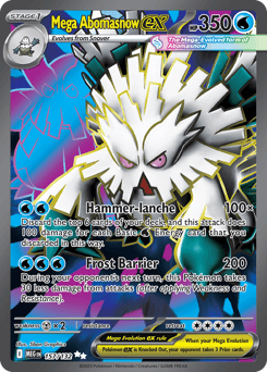 Mega Abomasnow ex - Holofoil