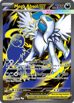 Mega Absol ex - Holofoil