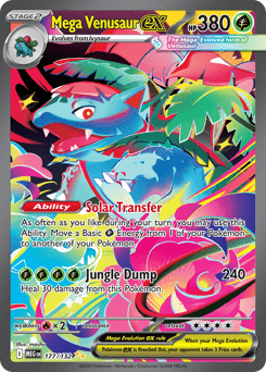 Mega Venusaur ex - Holofoil