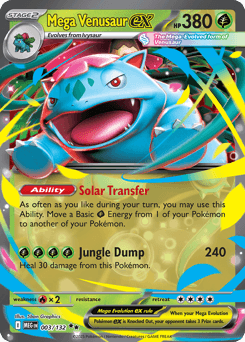 Mega Venusaur ex - Holofoil