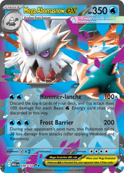 Mega Abomasnow ex - Holofoil