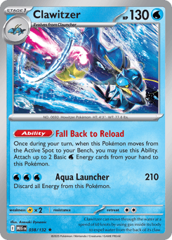 Clawitzer - Reverse Holofoil