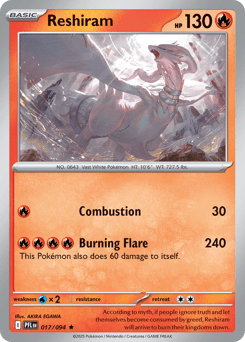 Reshiram - Reverse Holofoil