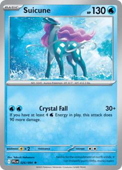 Suicune - Reverse Holofoil