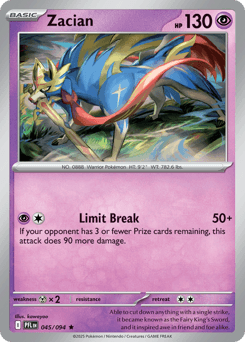 Zacian - Reverse Holofoil