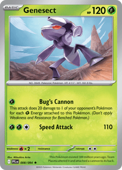Genesect - Reverse Holofoil