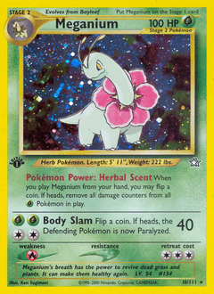 Meganium - Unlimited Holofoil