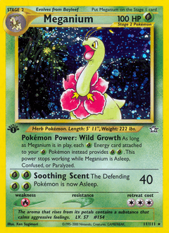 Meganium - Unlimited Holofoil
