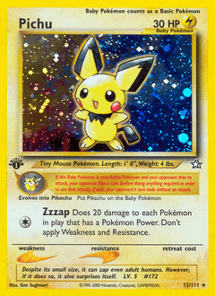 Pichu - Unlimited Holofoil
