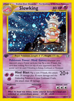 Slowking - Unlimited Holofoil
