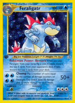 Feraligatr - Unlimited Holofoil