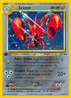 Scizor - Unlimited Holofoil