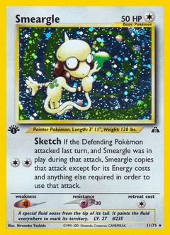 Smeargle - Unlimited Holofoil