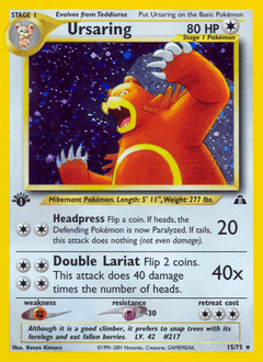 Ursaring - Unlimited Holofoil