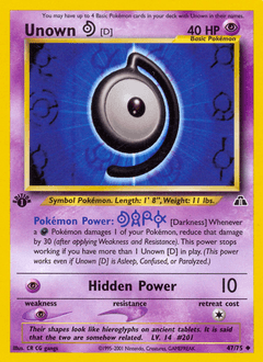Unown [D] - Normal