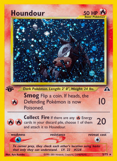 Houndour - Unlimited Holofoil