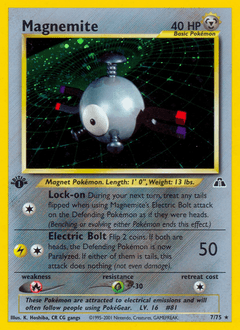 Magnemite - Unlimited Holofoil