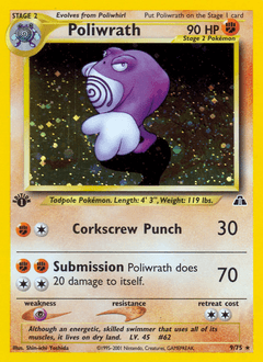 Poliwrath - Unlimited Holofoil