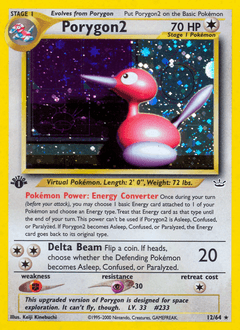 Porygon2 - Unlimited Holofoil