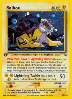 Raikou - Unlimited Holofoil