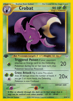 Crobat - Unlimited Holofoil