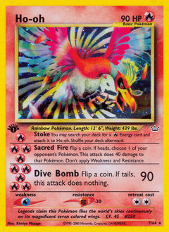 Ho-oh - Unlimited Holofoil