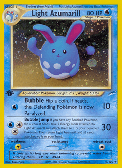 Light Azumarill - Unlimited Holofoil