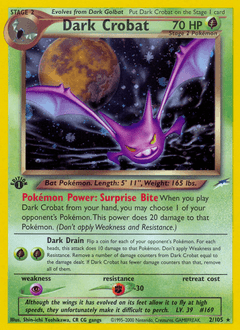 Dark Crobat - Unlimited Holofoil