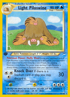Light Piloswine - Normal